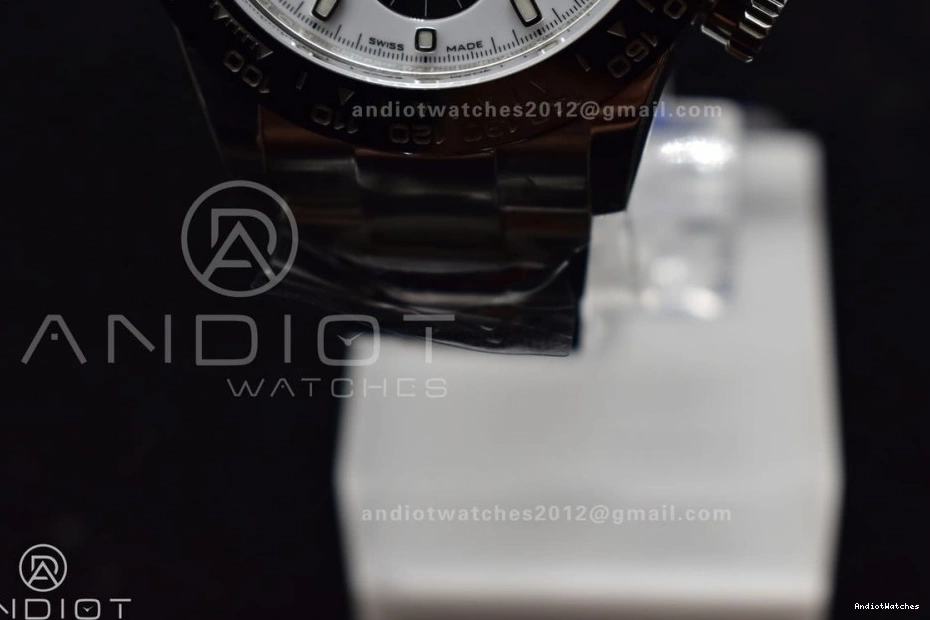 Daytona 904L and 732 BTF White SS Lightweight 1:1 SA Case Best Bracelet Dial 116500 Edition 0709